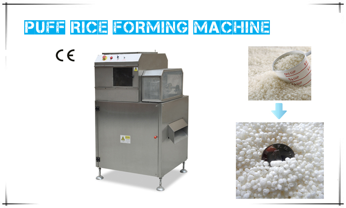 puff rice forming machine